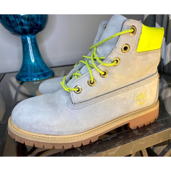 Safety Gray Timberlands| DTLR Exclusive Release ‘16. - Picture 5 of 5
